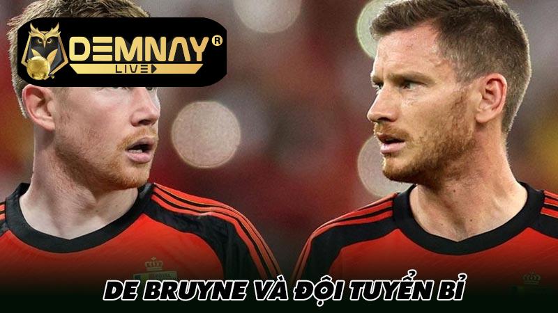 De Bruyne và Đội tuyển Bỉ