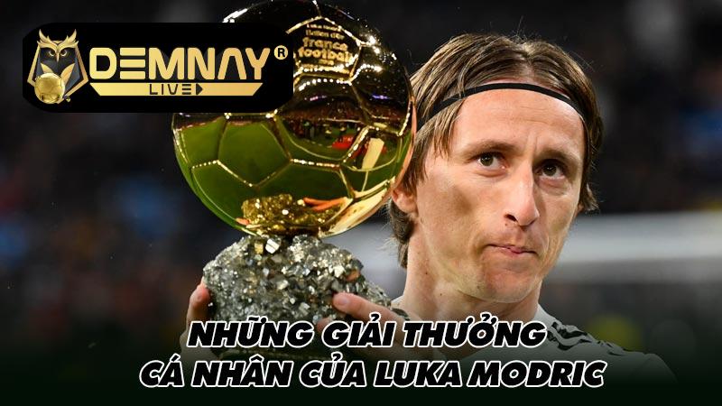 Những giải thưởng cá nhân của Luka Modric